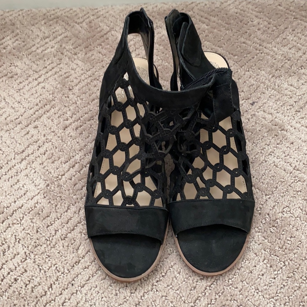 Vince Camuto block heels. Never worn